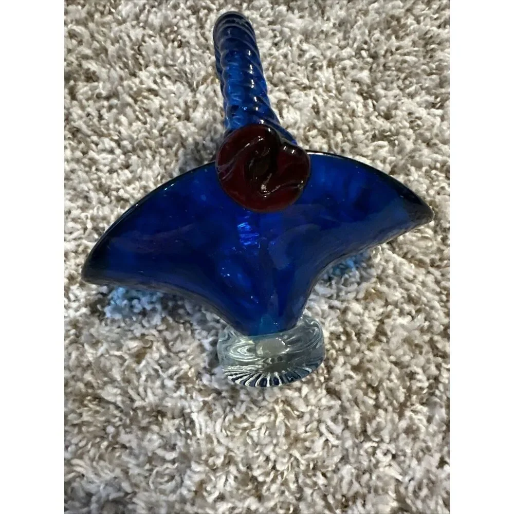 cobalt‎ blue glass vintage
